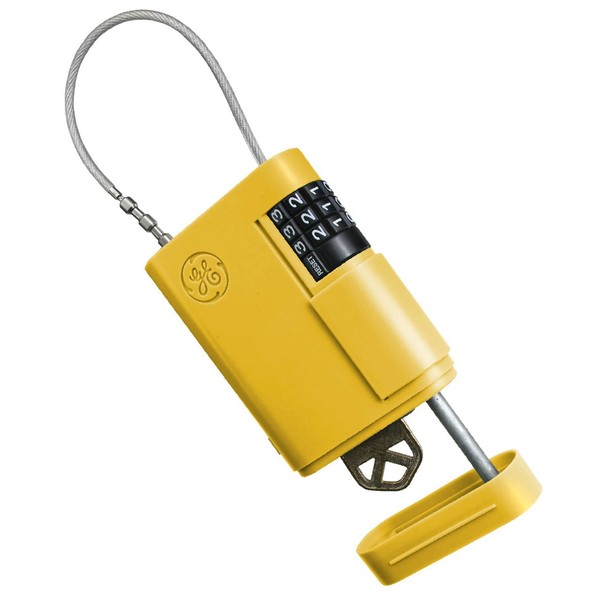 Kidde AccessPoint 001941 Portable Stor-A-Key with Adjustable Cable, Yellow