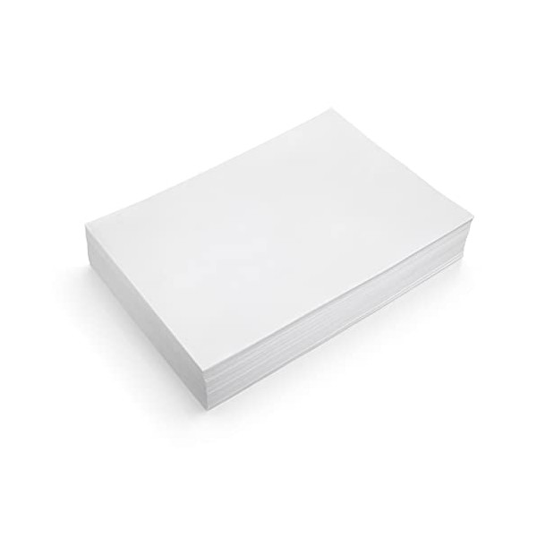 Premium Weight 32lb Bond White 4" x 6" Sheets -
