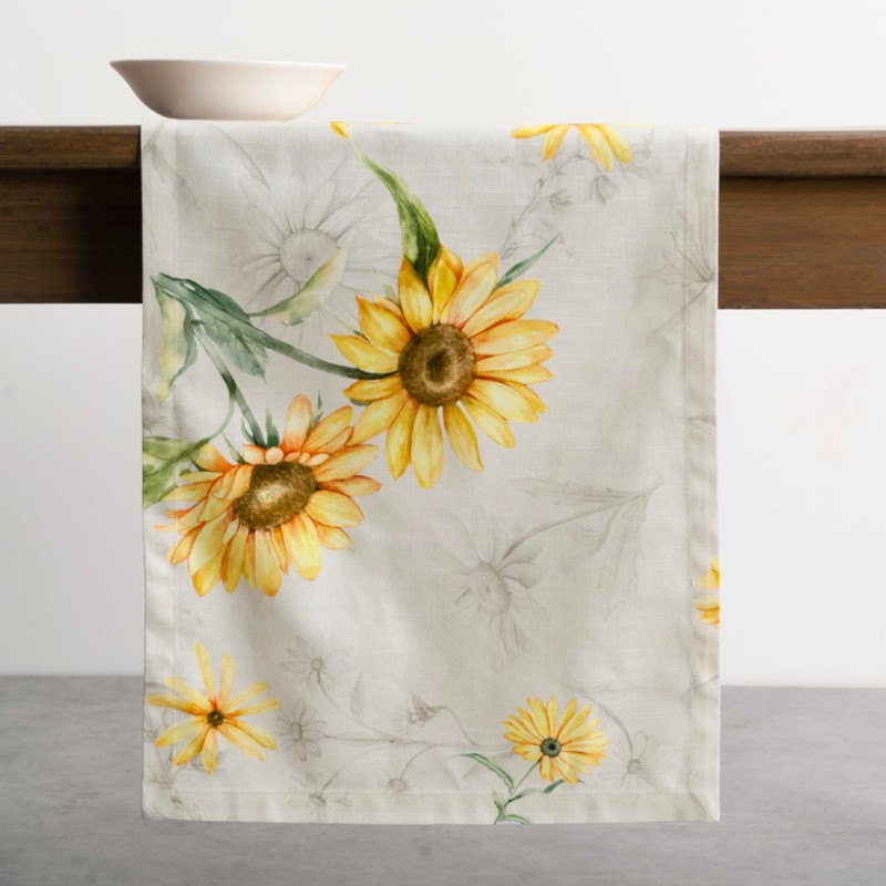 Maison d' Hermine Tablerunner 100% Cotton Table Runner Decorative Washable