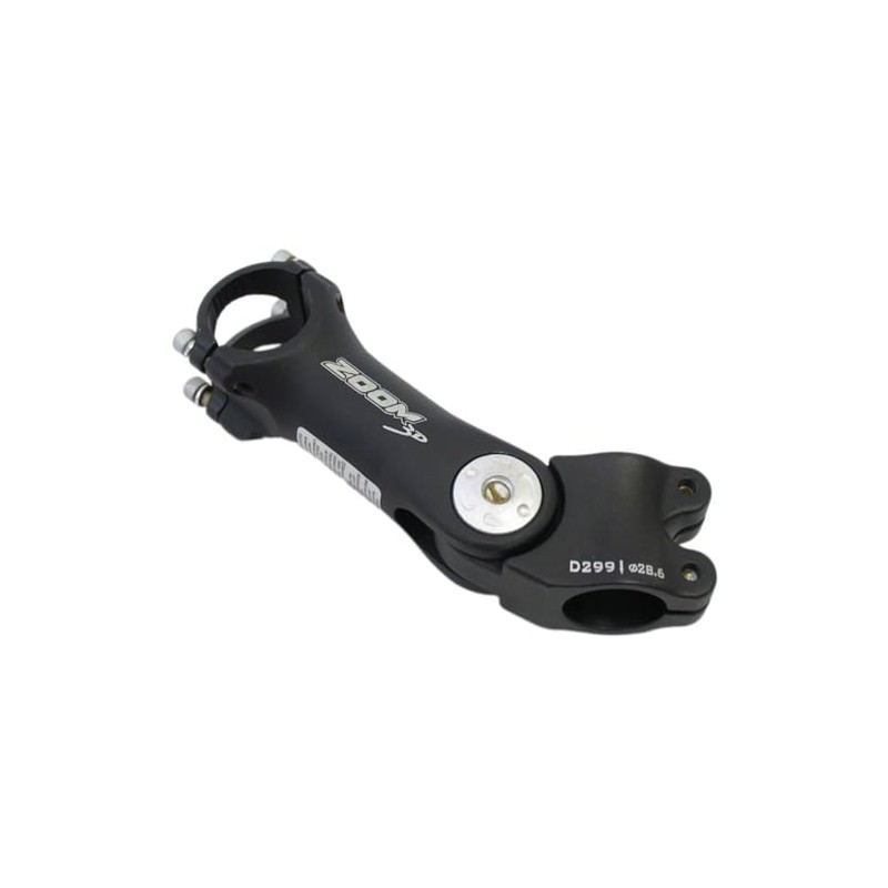 Zoom Adjustable Stem Ahead - Black, 125/90 mm