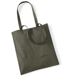 Westford Mill W101 Bag for Life - Long Handles - Olive Green