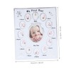 BIUDECO Birth Essentials 12 Months Photo Frame for Newborn Infant