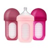 Boon Nursh Bottles - Silicone Baby Bottles Help Ease Colic
