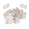 Yibuy 30Pcs Plastic Single End Caps Bed Slat Holders for