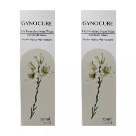 Zinocure 지노큐어 매일쓰는 지노큐 여성청결제 백합 지노큐아 150ml 2개 MJ Gynocare Daily Use Gynocare Feminine Hygiene Lilies Gynocure 150ml 2ea MJ