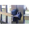 Barrette Outdoor Living 73050184 Locking Gravity Latch Black (One-Sided Key