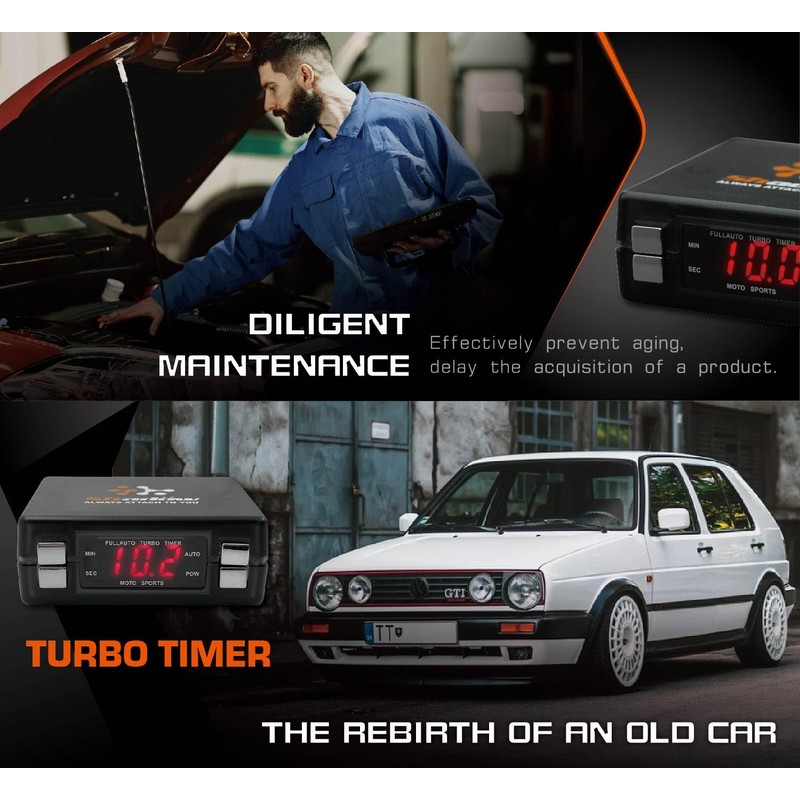 Shadow 12V Turbo Timer: Protect Turbo Engine After Shutdown with