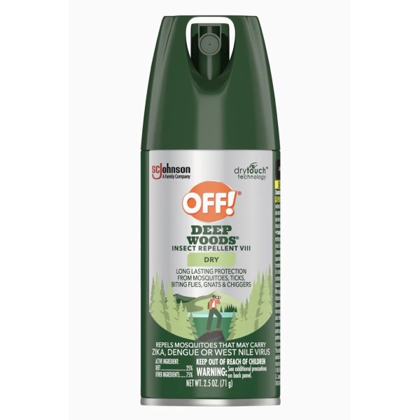 OFF! - Deep Woods Mosquito Insect Repellent VIII - Dry