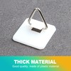 KornaDoz 20 Pack Invisible Adhesive Plate Hangers, Vertical Wall Holders