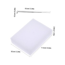 DOITOOL Doughnut Felt Needle Felting Kit with Wool Materials and Tools Complete DIY Craft for Beginners Handmade Dessert Figurine Decor for Tranquil Crafting and Whimsical Home Decoration