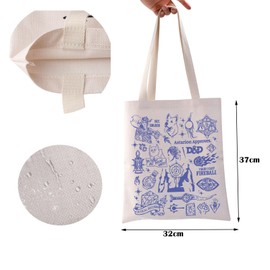 BG3 Tote Bag Astarion Game Reusable Grocery Shopping Bag Astarion Shoulder Bag BG3 Gamer Gift (DD Tote)