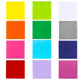 Exquiss 2400 Pcs Winter Tissue Paper Squares 2 Inch for Winter Trees Art Project Stained Glass Ornaments Embellishment Christmas Craft Tissue Paper Snowflakes Winter Collage for Kids' DIY Craft