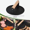 POLIGO Smash Burger Press Kit - 4 in 1 Hamburger
