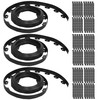 Gardzen 1.5" x 100' Landscape Edging Kit, Garden Edging Coil