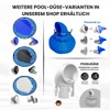edaltec Pool Nozzle Inlet Nozzle 360° Rotatable Angled Suitable for