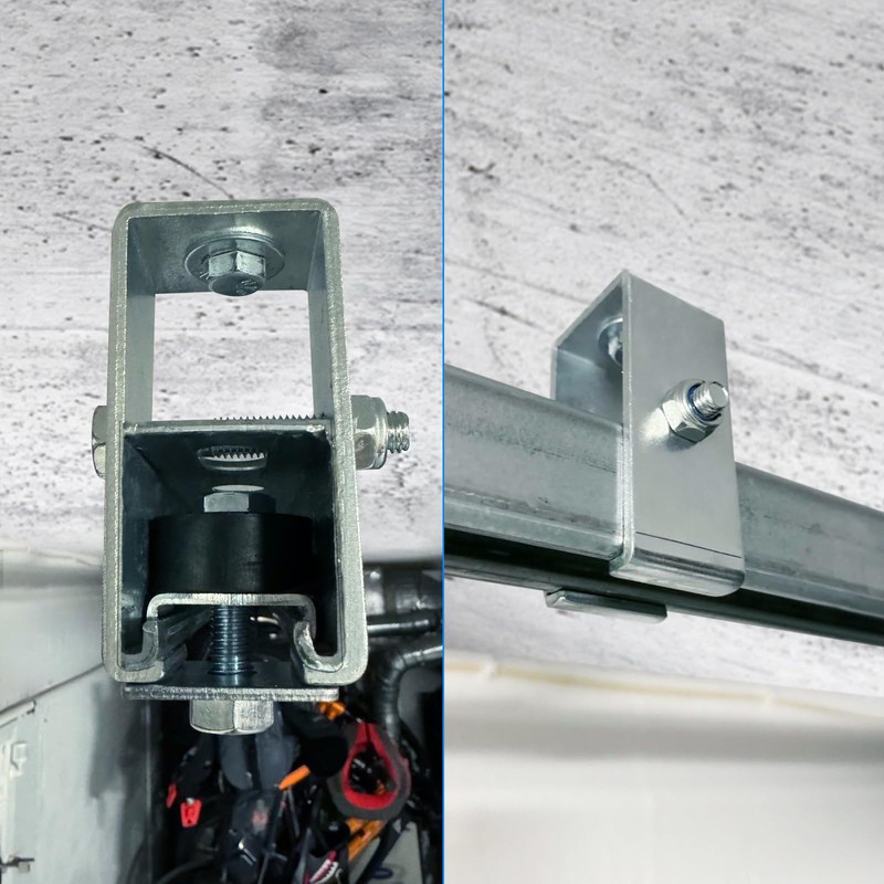 Channel Trolley Track Hanger Bracket for Unistrut Strut Channel,All 1-5/8"