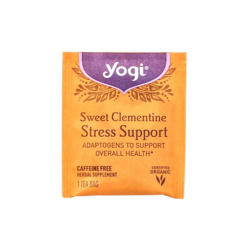 Yogi Tea, Sweet Clementine Stress Support, 16 Count