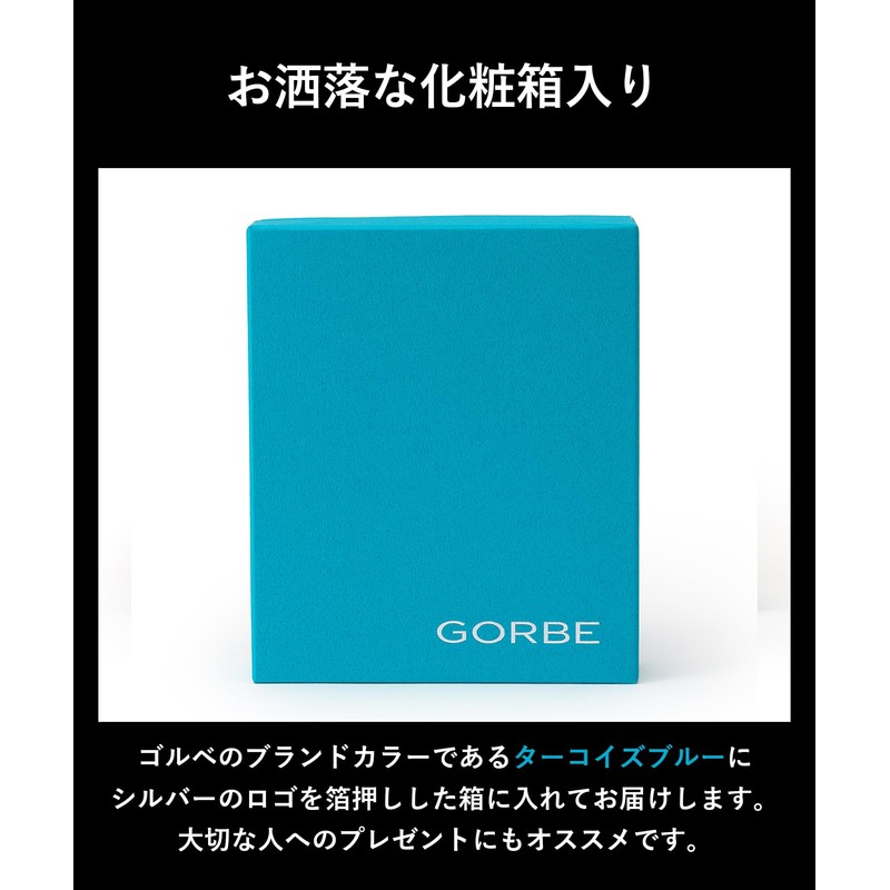 Golbe Men's Italian Leather Wallet, L-Shaped Zipper, dark navy