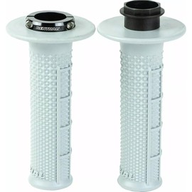 Renthal Lock-On Motorcycle Grips - Soft Blend Pattern Tapered/Half Waffle