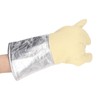 1 Pair Aluminum Foil Gloves High Temp Resistance Heat Insulation
