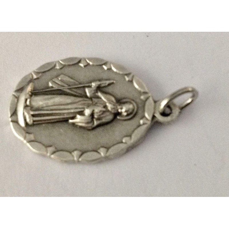 I G J Oval Medal of Saint Jude Thaddeus the