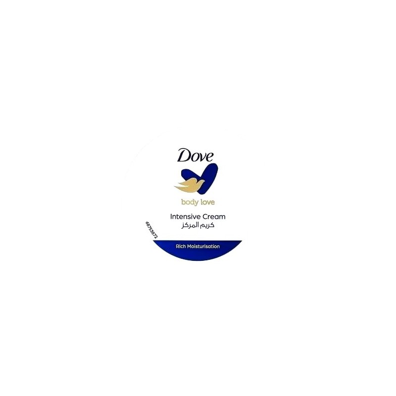 100% Original Dove Body Love Beauty & Intensive Care Rich