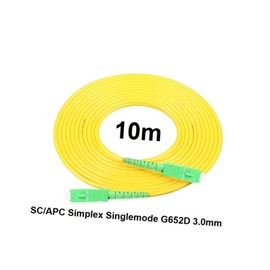 TEHAUX 3pcs 10m to Fiber Optical Cable G652d Low Signal Loss Widely Used Infrastructure