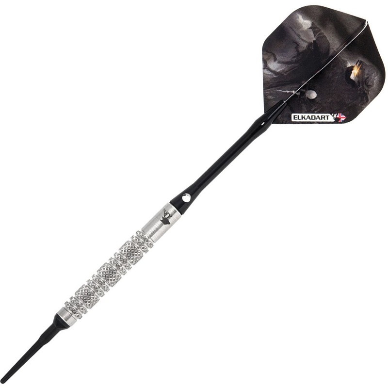 Elkadart Wizard 80% Tungsten Soft Tip Darts with Storage/Travel Case,