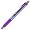 Pentel Energel BLN75 Retractable Gel Rollerball Pen 0.5mm Purple (Pack