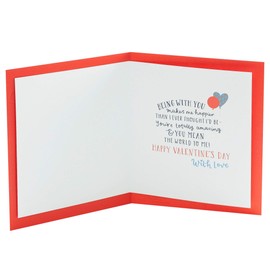UK Greetings Valentine's Day Card for Husband - Foil Design