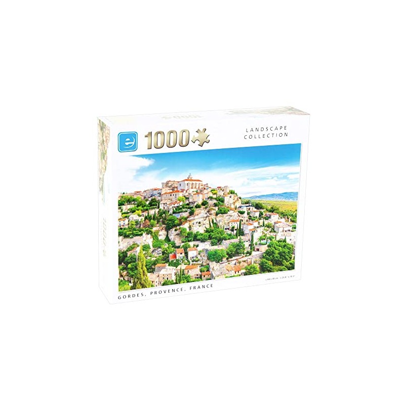King 55981 Gordes Provence France Jigsaw Puzzle 1000 Pieces Multi-Coloured