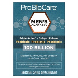 MenaTMs Once Daily Probiotic a Digestive Health a 100 Billion CFU of Probiotics (30 Capsules)