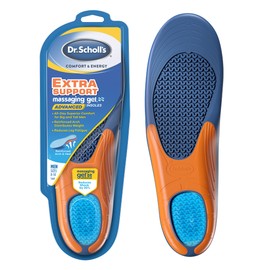 Dr. Scholl’s Extra Support Insoles Superior Shock Absorption and Reinforced Arch Support for Big & Tall Men to Reduce Muscle Fatigue So You Can Stay on Your Feet Longer (for Men's 8-14)