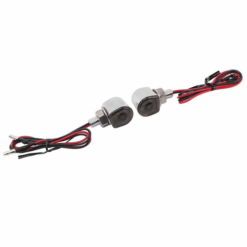 Handlebar LED Turn Signal Light DC12V Retro Mini Waterproof Increased