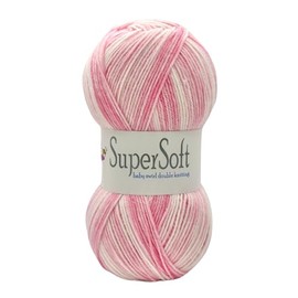Jarol Super Soft Baby Swirl DK 100g Yarn (Raspberry Swirl 1295)