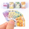 400 Pieces Dollhouse Miniatures Scene Model Mini Euros Play Prop