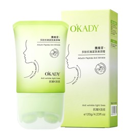 GINILOO AH-8 Firming Neck Cream with Massage Roller - Anti Aging Firming Lifting Cream for Neck, Double Chin, and Décolleté Wrinkle Care 4.22 fl oz