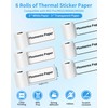 Phomemo Paper Compatible with M02Pro, M02S, M03AS, M04AS Mini Thermal