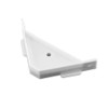 8 PCS Plastic Corner Braces, Cabinet Triangle Bracket, 90 Degree