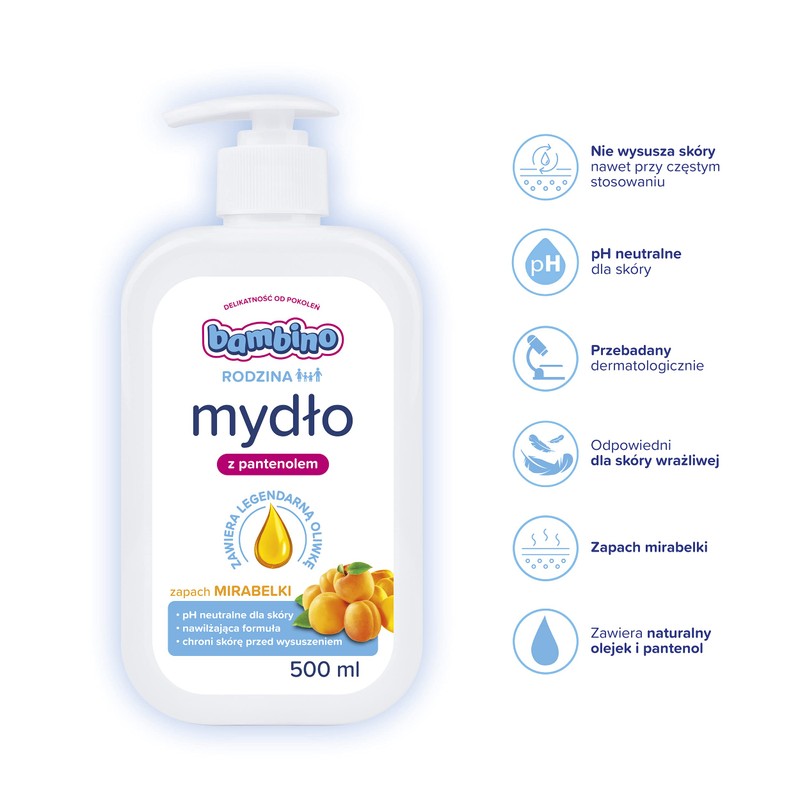 Bambino Rodzina Mirabels Hand Soap 500 ml