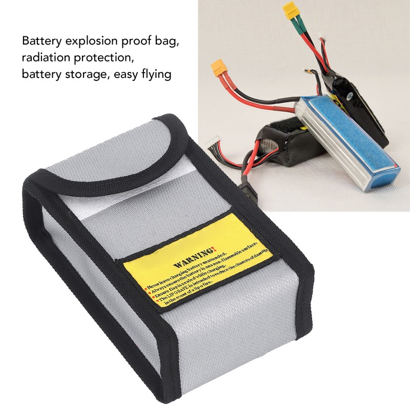 Lithium Battery Explosion Proof Bag High Temperature Resistant Eco Friendly