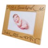 PRINT SUPREMACY Dream Big Little One-Wood Engraved Baby Picture Frame