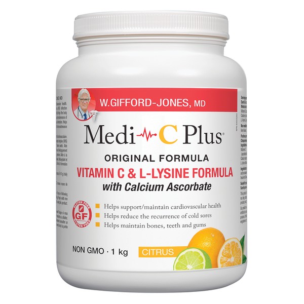 W. Gifford-Jones MD Medi-C Plus Citrus with Calcium, 1 kg