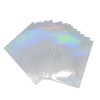 6 Holes Clear PVC Hologram Binder Pockets Loose Leaf Filing