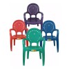 Boris 3 Sillas Infantiles De Platico Para Niño Colores Preescolar