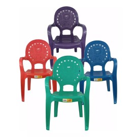 Boris 3 Sillas Infantiles De Platico Para Niño Colores Preescolar