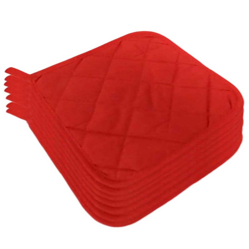 Lobyn Value Packs Economical Lightweight Bulk Potholders Ten (10) Pack