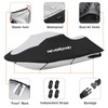 NEVERLAND Waterproof Jet Ski Cover - Compatible with Yamaha Seadoo