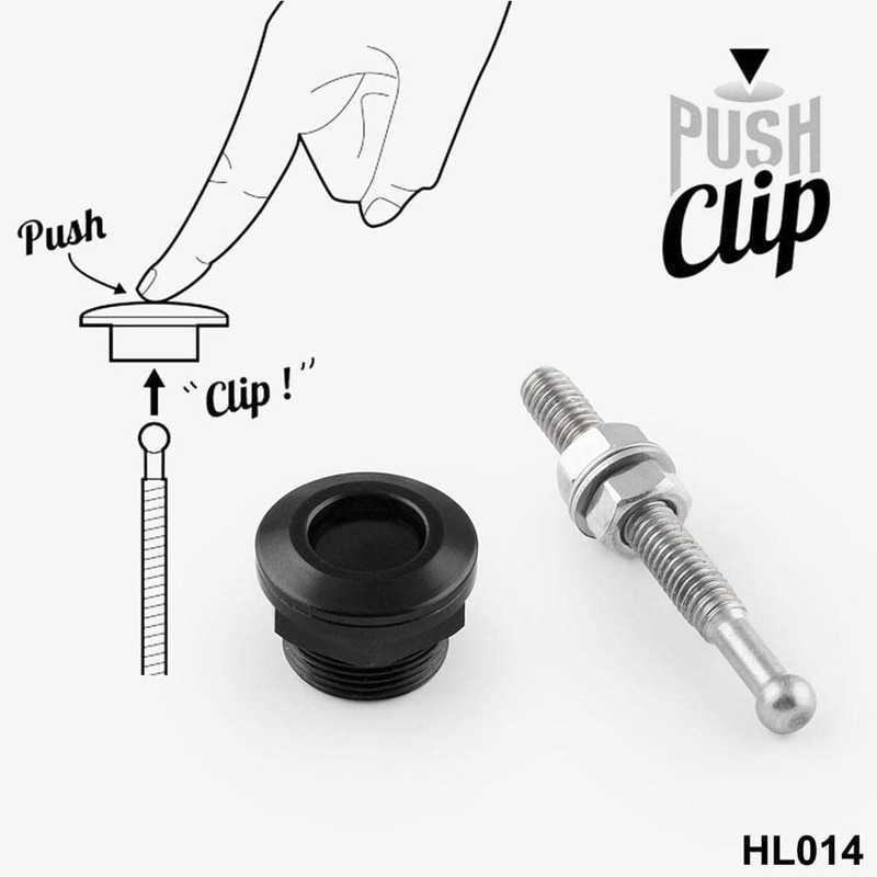 zalati Quick Release Latch Car Hood Lock 22 mm Stainless