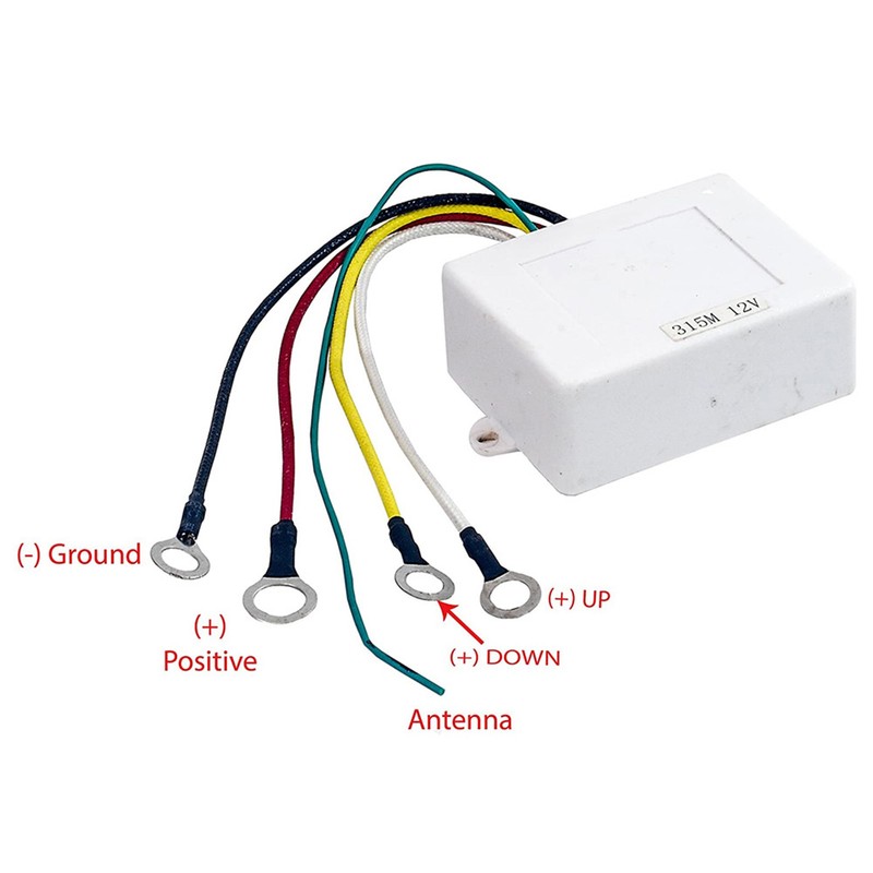 Anchor Remote Control Windlass Wireless Switch Trim Controller Marine Boat